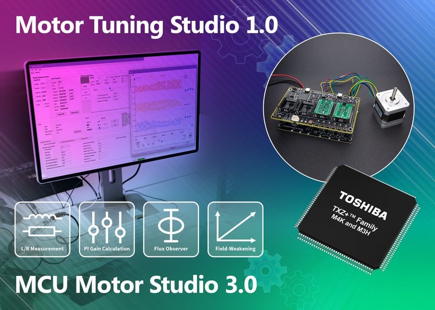 Toshiba-Software für die Entwicklung von Motorantrieben ermöglicht schnellere Markteinführung